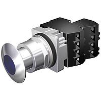 SIEMENS 52PP3K5UB Push-Pull 3POS,MOM,XFR 600V,CHR-BLU,NCXLB-NC,LED