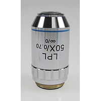 KERN OBB-A1295 Infinity plan objective lens (without cover glass) for a large working distance 50 x /0,7 (1,95 mm (sprung)