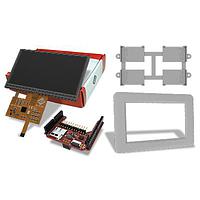 4D Systems SK-FT843-ADAM-W Display Development Tools Includes 4DLCD-FT843 White 4.3" Bezel