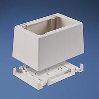 Panduit JB1FSDEI-A Wire Ducting & Raceways Sngl Gang Fast Snap Low Voltage 2-piec