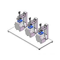 GESTER GT-LB04C Three Stations Chair Seating and Back Testing Machine