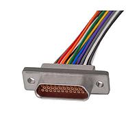 Dura-Con / Cinch Connectivity Solutions DCCM100P6J5-36.0BN-X2S Micro-D D-Sub Connectors MicroD Space Screend 100 pos plug ETFE wire