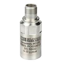 Amphenol Wilcoxon 793V-33 Acceleration Sensor Modules Top exit, ultra-low noise, velocity output, 100 mV/in/sec, +/-10% sensitivity tolerance, case isolated, MIL-C-5015 connector