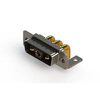 EDAC 629-3WK3240-4NC Mixed Contact D-Sub Connectors Right-angle Power Combo D-Sub Connector