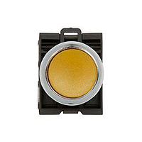 Eaton M22M-DL-Y-K10-230W Pushbutton Switches YELLOW ILLUM FLUSH MOM PUSHBUTTON