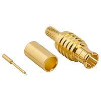 Amphenol RF 252103 Connectors MCX STRAIGHT CRIMP PLUG 316/U GOLD