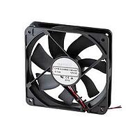 Same Sky (formerly CUI Devices) CFM-A225BG-115-281-22 Axial dc axial fan, 120 mm square, 25 mm, 12 Vdc, ball, 1500 RPM, 51.75 CFM, TS/PWM