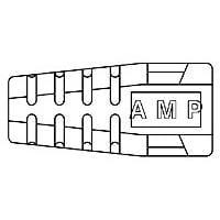 AMP Connectors - TE Connectivity 520854-1 Boot 16 SDL RND PLUG BOOT BULK PKG