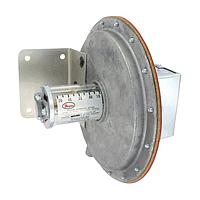 Dwyer 1638-10 Large Diaphragm Pressure Switch, UL/CSA, 15A, Visible Set Point, HVAC (Gauge, 12 inH₂O, NPT Female, 1/8 in)