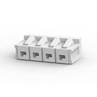 AMP Connectors - TE Connectivity 172520-4 Plug Housing LOW PRO MINI AMP-IN