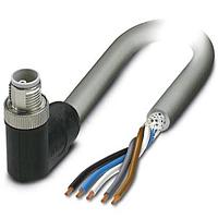 PHOENIX CONTACT 1414861 Sensor Cables / Actuator Cables 5POS Power Cable Gray 5m