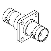 Radiall R141710000 RF Adapters - In Series BNC / SQUARE FLANGE FEMALE-FEMALE ADAPTER