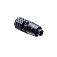 Amphenol LTW PLD-02BFMA-QL7001 Standard Circular Connector Ceres, Others (PLD), Plastic, 5A, 02 pins, Female Connector, Male Contact, Straight, Push Lock, Solder, Field Installable, F4.5 - F6.5mm, IP67
