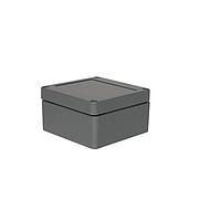 Bud Industries PNR-2600-DG NEMA Box NEMA Box with Recessed Cover Dark Gray (3.9 X 3.9 X 2.2 In)