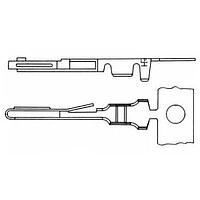 Hirose Electric QR/P8-PC-221 Contacts PIN CONTACT CHAIN THIN WIRE