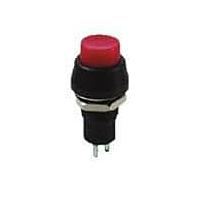 Shin Chin R13-84B-05-BR Pushbutton Switches BLK BODY RED RN CAP