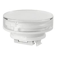 NKK Switches AT4055JB Cap, Round CLR LENS/WHT FLTR LB PNL SL INCNDSCNT LMP