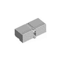 Amphenol FCI HM2R87PA8100N9LF Module Type D 22P MPACS 8R REC "D" R/A