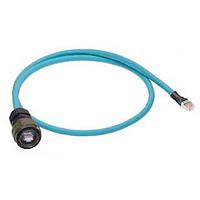 Cinch C-RJFTV5E17021N Circular CAT5E SZ 17 SQUARE FLANGE