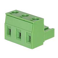 Same Sky (formerly CUI Devices) TBP05P1-762-03GR Plugs 2 24 Poles, Pluggable, Vertical, 7.62 Pitch, 28 12 (AWG), Terminal Block