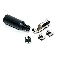 Kycon KMDAX-9P Connectors 9P ASSEMBLY PLUG CABLE MOUNT