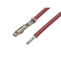 Molex 217491-2102 Pre-Crimped Lead Pre-Crimped Lead 150mm Lngth, 26 AWG, Red