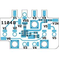 Quantic X-Microwave XM-B2G9-0604D-SP Bias Controller Bias Controller, ADP7182ACPZN-R7 [PCB: 1104]Spring Pins