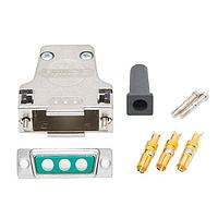 Molex 173114-0986 D-Sub Backshells FCT Backshell CONN Kit  Mixed D-Sub CONN High Power Solder Cup CONT 3 CKT