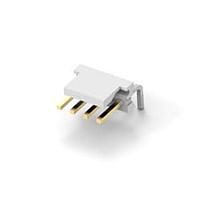 AMP Connectors - TE Connectivity 3-644761-4 Unshrouded 04P MTA156 HDR ASSY R/A F/L LF