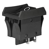 NKK Switches JWL21BA2A-A Rocker Switches DPST TV8 RATED BLK BARIER/CAP VERT MARK