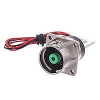 Amphenol Technical Products PL00V-301-10D8 EV Connectors 10MM SNG WY RCP V KY D8 BUSBAR HOLE