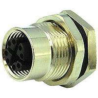 Stewart Connector SS-12400-003 Connectors M12 X-Code Connector  Vertical  Female  Rear mount PCB receptacle  IP67