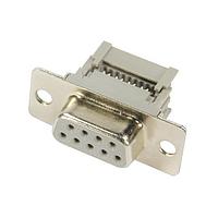 HARTING 09661186501 D-Sub Connectors - Standard Density D SUB SV FEM IDC 09 AU2 WITH M3 NUT