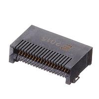 AMP Connectors - TE Connectivity 2007570-5 Serial Connectors Rec Assy R/A w/ H/D 38p EVERCLEAR T&R