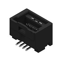 Molex 201648-0061 Shrouded Spot-On 1.5 W/B SGL PLG ASSY BK 6P ETP