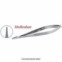 DaiHan DM.Ned7003 Needle Holder, Stainless-steel, Castroviejo, L145mm