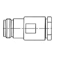 Radiall R161220000W Connectors N / STRAIGHT JACK CLAMP TYPE CABLE 10+11/50+75 S+D