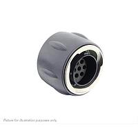 Eaton Souriau-Sunbank UTGX61210PX Plugs Plug, without backshell, for 10 male contacts,  IP68/69K, keying X