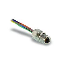 ITT Cannon MIKQ6-7SH011 Circular MIL Spec Connector 011-36", #26AWG, yellow, Mil-W-16878 type E, teflon stranded