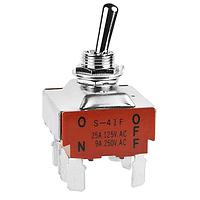 NKK Switches S41F/CUL Toggle Switches 4PST ON NONE OFF MEDIUM/HIGH CAPACITY