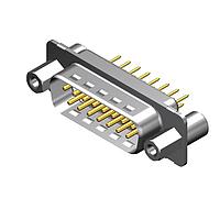 Molex / FCT 173109-0412 Standard Density FCT DSUB STR PC PLG 25 PN W/CLINCH