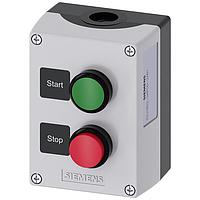 SIEMENS 3SU18020AP002AB1 Pushbutton Enclosure plastic. 2 control points