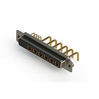 EDAC 630-13W6250-1T2 Mixed Contact D-Sub Connectors Right-angle Power Combo D-Sub Connector