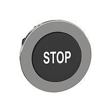 SCHNEIDER ZB4FL234 Button FLUSH WH PROJECTPB HEAD WH MARKED STOP