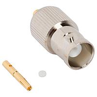 Amphenol RF 112615 Connectors BNC STARIGHT SOLDER JACK .085 SEMI RIGID