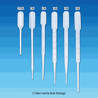 DaiHan DH.Pip3034 Transfer Pipette, PE, L105mm, Bulb 4.1ml, Sterile, 1ml