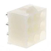 Adam Tech DME-06-S2-P-SQ Shrouded PCB MOUNT PIN HEADER (W/ POLARIZ