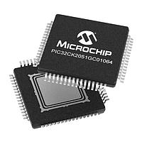 Microchip Technology PIC32CK2051GC01064-I/3ZB MCU's CM33WHSMSecurity,2048KBFlash,512KBRAM,120MHz,64Pin,TQFP,USB-HS