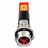 Mallory Sonalert FL1M-12CJ-1-R12V Indicators LED RED 12MM NUT 12VAC/DC