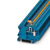 PHOENIX CONTACT 1291258 DIN Rail Terminal Blocks UT 4-MT-P/P-EX BU